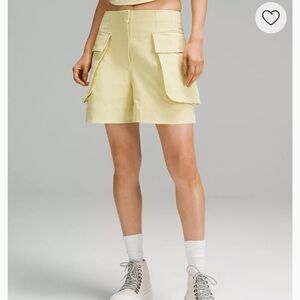 Lululemon Athletica Khaki Women's Cargo Shorts
